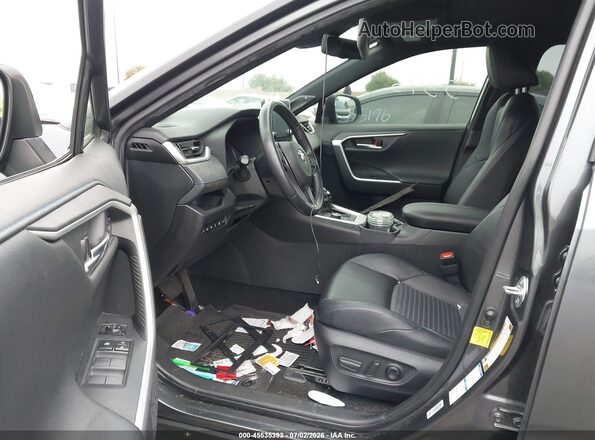 JTME6RFV0ND521151 2022 TOYOTA RAV4 HYBRID Gray წინა სალონის ხედი