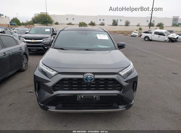 JTME6RFV0ND521151 2022 TOYOTA RAV4 HYBRID Gray ხელსაწყოთა პანელის ხედი