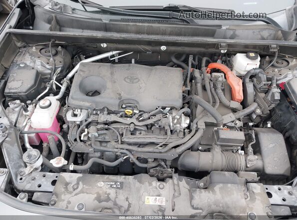 JTME6RFV0ND521151 2022 TOYOTA RAV4 HYBRID Gray უკანა ხედი