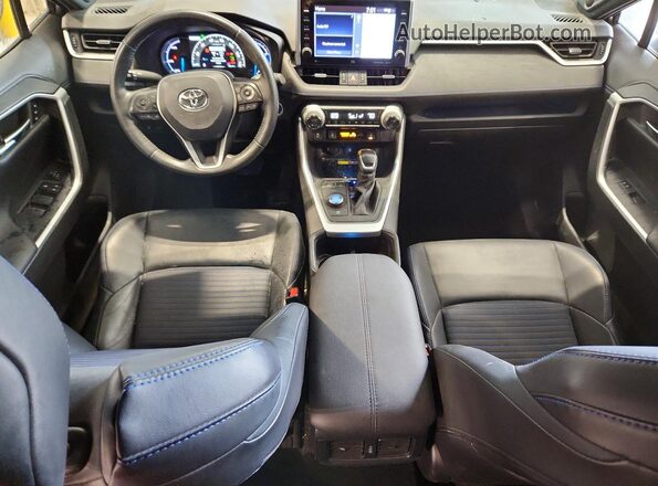 JTME6RFV0NJ020598 2022 TOYOTA RAV4 Gray Vista del salpicadero