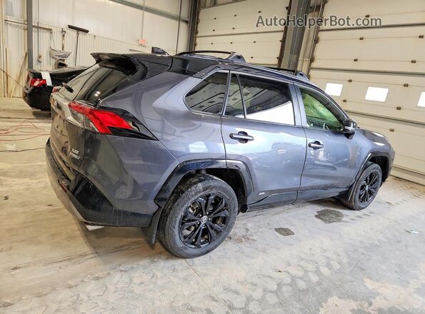 JTME6RFV0NJ020598 2022 TOYOTA RAV4 Gray Trasero derecho