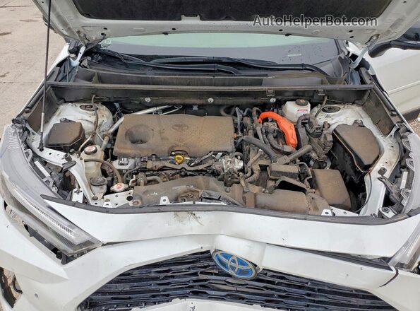 JTME6RFV0RD558304 2024 TOYOTA RAV4 White ძრავის განყოფილების ხედი