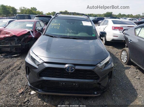 JTME6RFV1PJ030351 2023 TOYOTA RAV4 Gray Widok wnętrza z tyłu