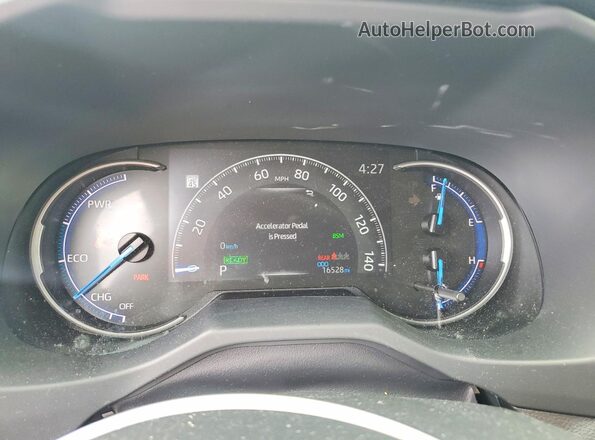 JTME6RFV2SD578110 2025 TOYOTA RAV4 Серебряный Вид щитка приборов