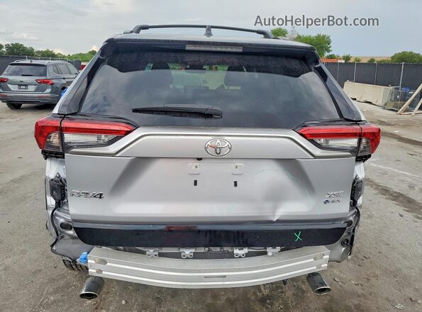 JTME6RFV2SD578110 2025 TOYOTA RAV4 Серебряный Вид сзади