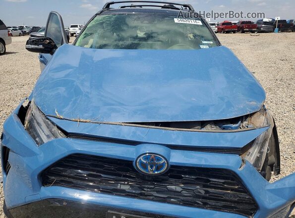 JTME6RFV3RJ058171 2024 TOYOTA RAV4 Blue Engine compartment view