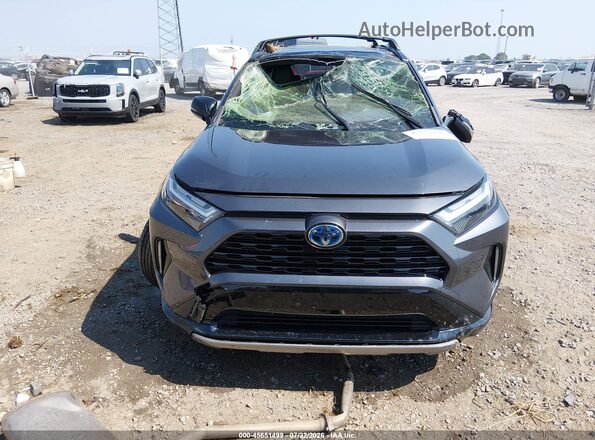 JTME6RFV4PJ031686 2023 TOYOTA RAV4 HYBRID Gray Rear interior view
