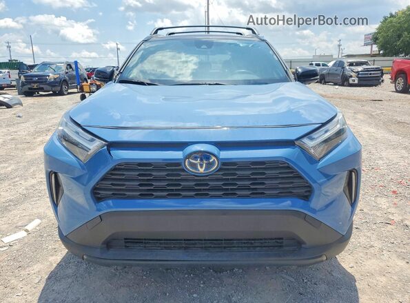 JTME6RFV4RD567281 2024 TOYOTA RAV4 Blue Դիմացի տեսք