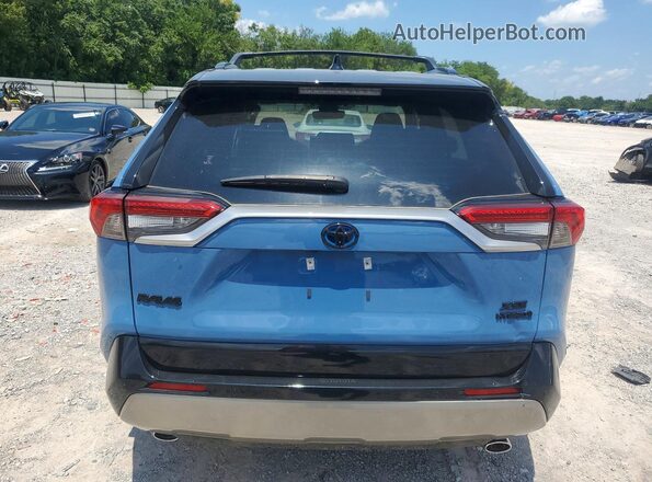 JTME6RFV4RD567281 2024 TOYOTA RAV4 Blue Հետևի տեսք