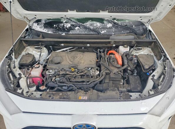 JTME6RFV5PD542855 2023 TOYOTA RAV4 White Շարժիչի բաժամունքի տեսք