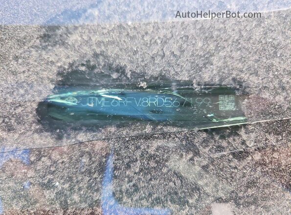 JTME6RFV8RD567199 2024 TOYOTA RAV4 Silver VIN կոդի պիտակի տեսք