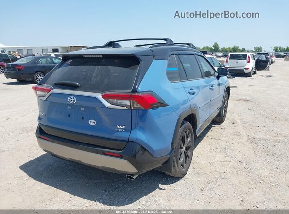JTME6RFV8SD570268 2025 TOYOTA RAV4 HYBRID Blue Tył prawy