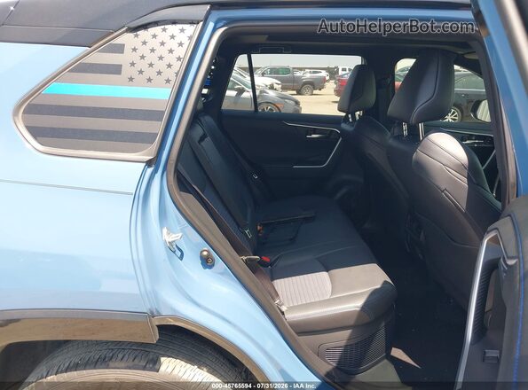 JTME6RFV8SD570268 2025 TOYOTA RAV4 HYBRID Blue Widok naklejki z numerem VIN