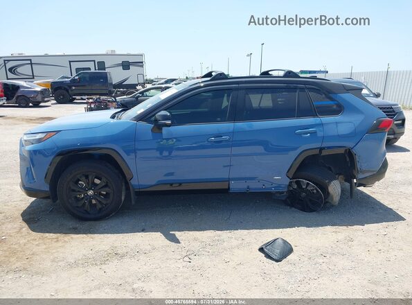 JTME6RFV8SD570268 2025 TOYOTA RAV4 HYBRID Blue Widok wnętrza 360 stopni
