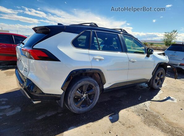JTME6RFV9MJ007816 2021 TOYOTA RAV4 Белый Задняя правая четверть