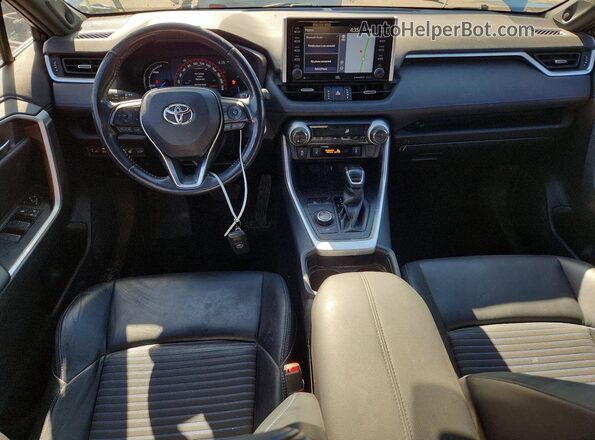 JTME6RFV9MJ007816 2021 TOYOTA RAV4 Белый Вид панели приборов