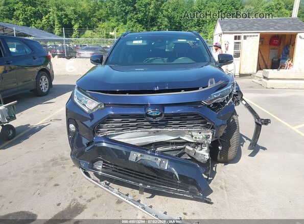 JTME6RFVXMD513900 2021 TOYOTA RAV4 HYBRID Dark Blue ხელსაწყოთა პანელის ხედი