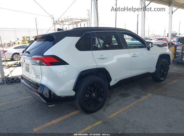 JTME6RFVXND527510 2022 TOYOTA RAV4 HYBRID White Հետևի աջ