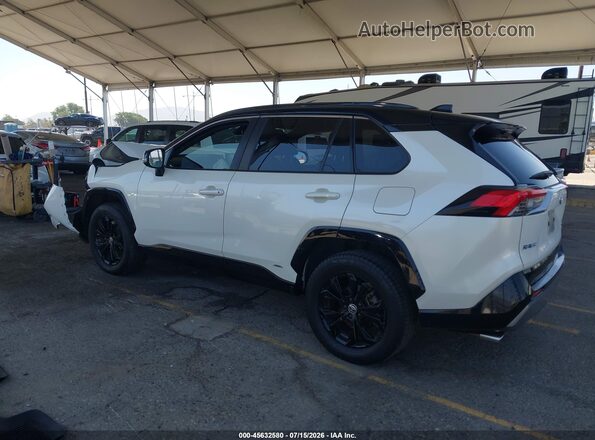 JTME6RFVXND527510 2022 TOYOTA RAV4 HYBRID White Սալոնի հետևի տեսք