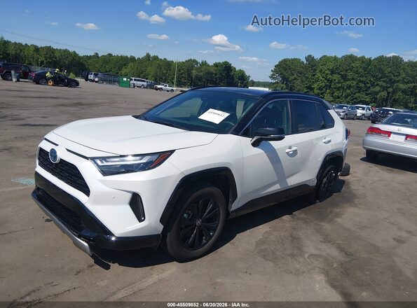 JTME6RFVXRD559332 2024 TOYOTA RAV4 HYBRID White Vista tres cuartos delantera izquierda