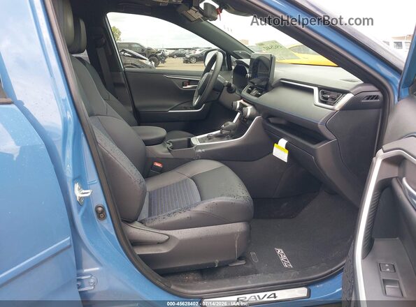 JTME6RFVXSJ065639 2025 TOYOTA RAV4 HYBRID Синий Вид салона спереди