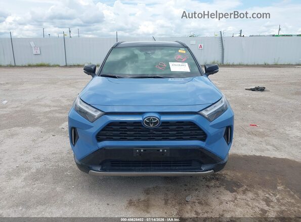 JTME6RFVXSJ065639 2025 TOYOTA RAV4 HYBRID Синий Вид щитка приборов