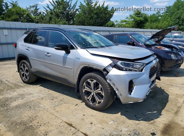 JTMEB3FV2MD073809 2021 TOYOTA RAV4 Silver Przód prawy