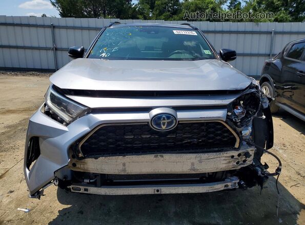 JTMEB3FV2MD073809 2021 TOYOTA RAV4 Silver Widok z przodu