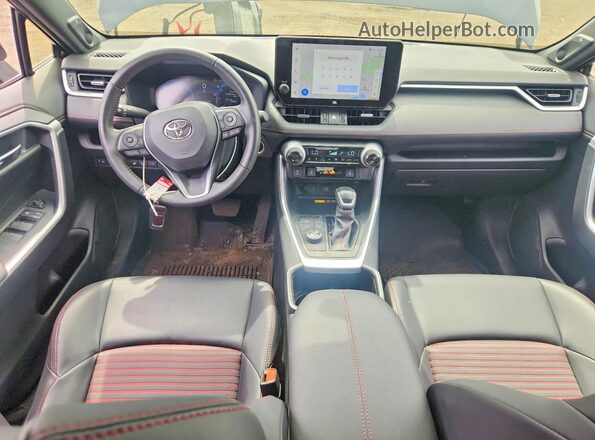 JTMEB3FV2PD157990 2023 TOYOTA RAV4 Blue წინა პანელის ხედი