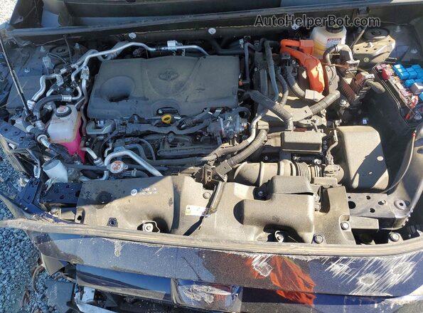 JTMEB3FV3PD111780 2023 TOYOTA RAV4 Blue Rear interior view