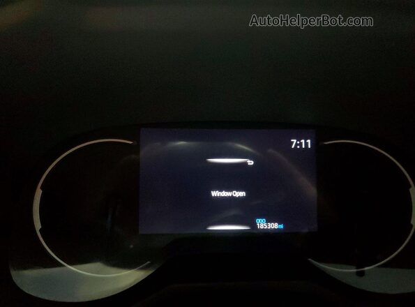 JTMEB3FV4MD017841 2021 TOYOTA RAV4 Silver Instrument cluster view