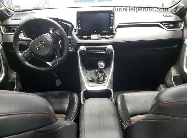 JTMEB3FV4MD017841 2021 TOYOTA RAV4 Silver Dashboard view