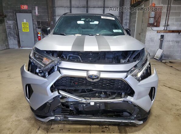 JTMEB3FV4MD017841 2021 TOYOTA RAV4 Silver Front view