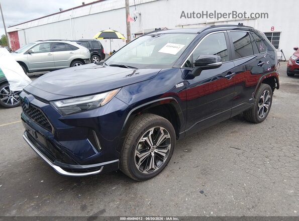 JTMEB3FV5ND082280 2022 TOYOTA RAV4 PRIME Blue Vista tres cuartos delantera izquierda
