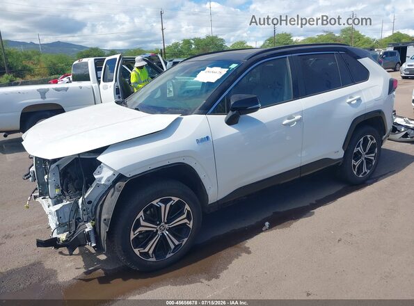 JTMEB3FV6ND081803 2022 TOYOTA RAV4 PRIME White Przód lewy