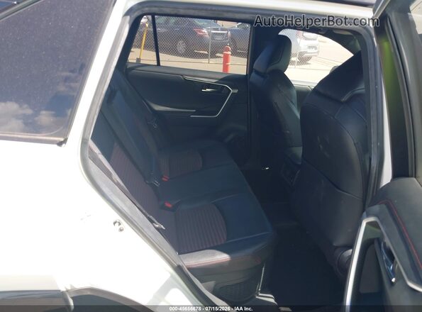 JTMEB3FV6ND081803 2022 TOYOTA RAV4 PRIME White Widok naklejki z numerem VIN