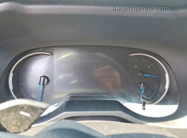 JTMEB3FV8MD073961 2021 TOYOTA RAV4 Gray Widok zestawu wskaźników