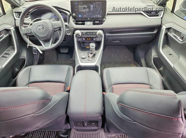 JTMEB3FV8PD112519 2023 TOYOTA RAV4 Silver Dashboard view