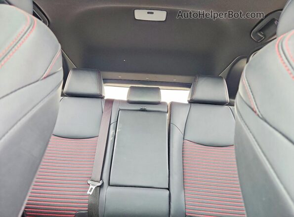 JTMEB3FV8PD112519 2023 TOYOTA RAV4 Silver Rear seats view