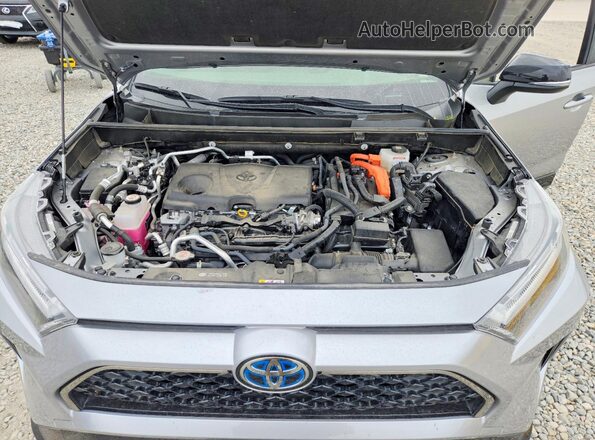 JTMEB3FV8PD112519 2023 TOYOTA RAV4 Silver Engine compartment view