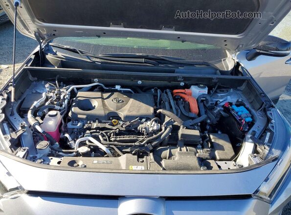 JTMEB3FV8PD124024 2023 TOYOTA RAV4 Silver ძრავის განყოფილების ხედი