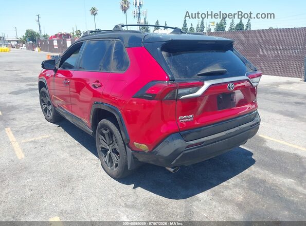 JTMEB3FV9ND090494 2022 TOYOTA RAV4 PRIME Red Հետևի ձախ