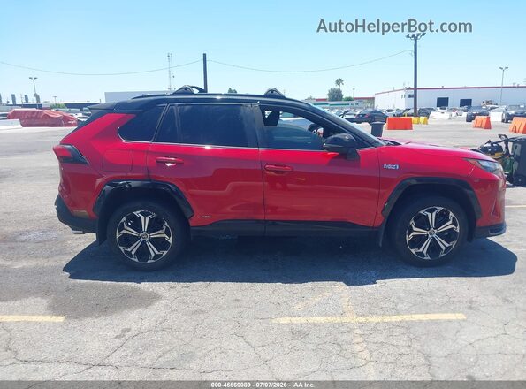 JTMEB3FV9ND090494 2022 TOYOTA RAV4 PRIME Red Սալոնի հետևի տեսք