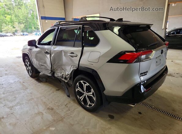 JTMEB3FVXND075454 2022 TOYOTA RAV4 Silver Հետևի ձախ