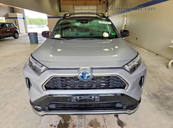 JTMEB3FVXND075454 2022 TOYOTA RAV4 Silver Դիմացի տեսք