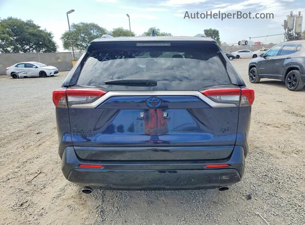 JTMEB3FVXPD163875 2023 TOYOTA RAV4 Blue Вид ззаду