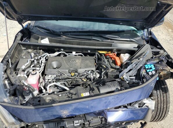 JTMEB3FVXPD163875 2023 TOYOTA RAV4 Blue Вид підкапотного простору