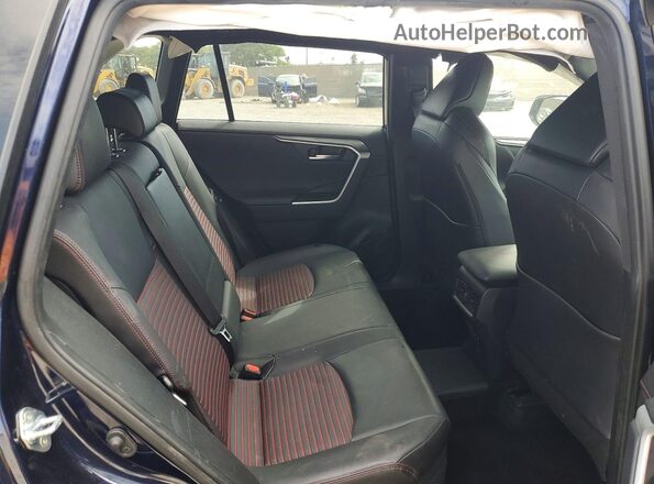 JTMEB3FVXPD163875 2023 TOYOTA RAV4 Blue Вид задньої частини салону