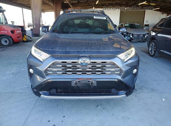 JTMEWRFV0KD500182 2019 TOYOTA RAV4 Серый Вид спереди