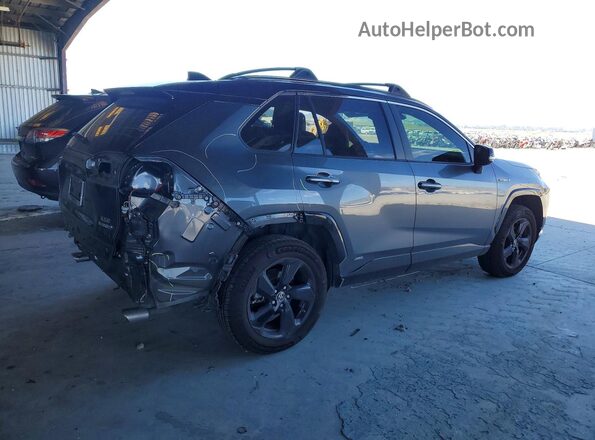 JTMEWRFV0KD500182 2019 TOYOTA RAV4 Серый Задняя правая четверть